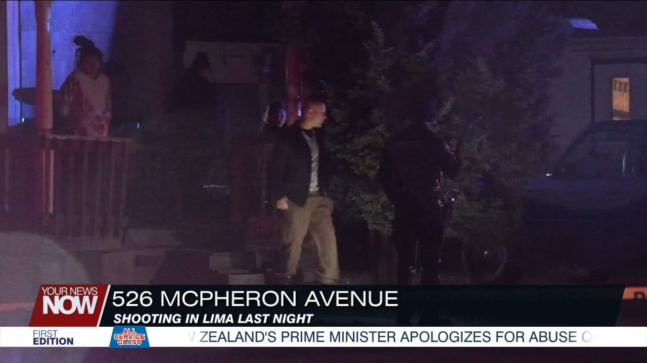 Lima Police investigate shooting on McPheron Avenue